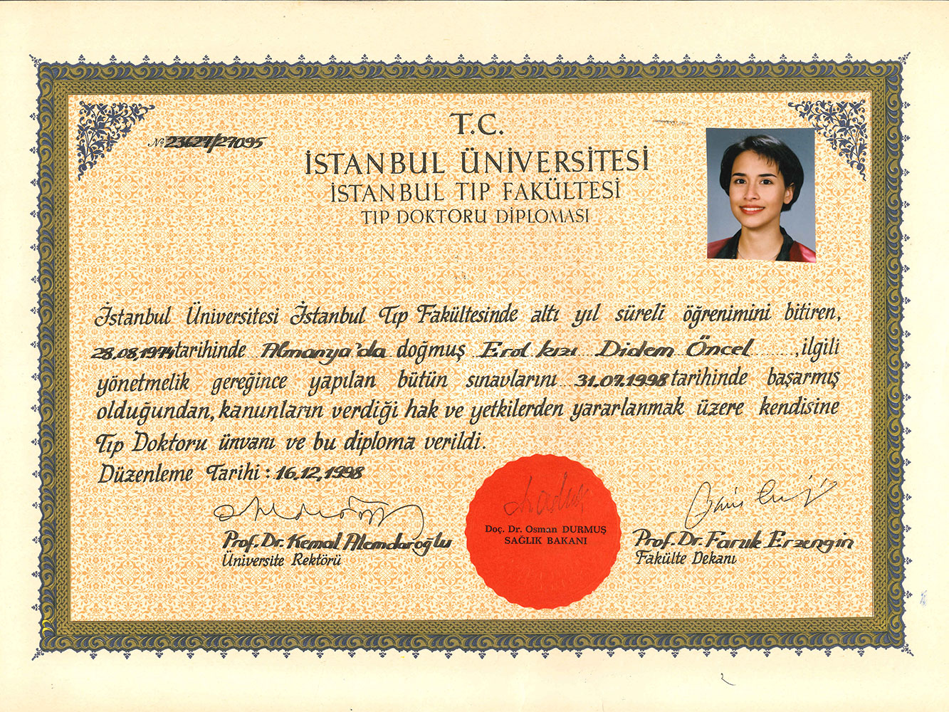 Doç. Dr. Didem Öncel Yakar Doç. Dr. Didem Öncel Yakar