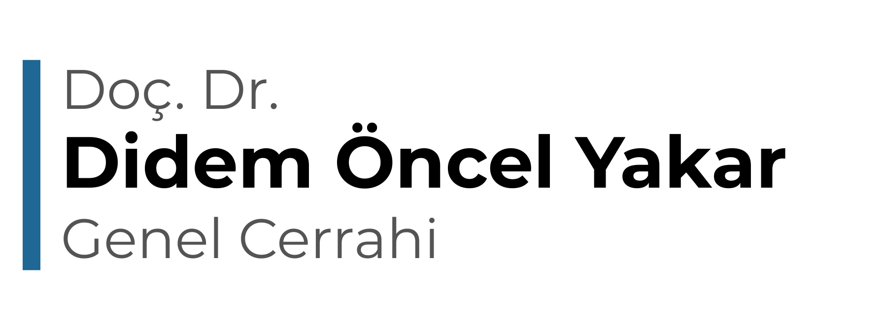 Doç. Dr. Didem Öncel Yakar